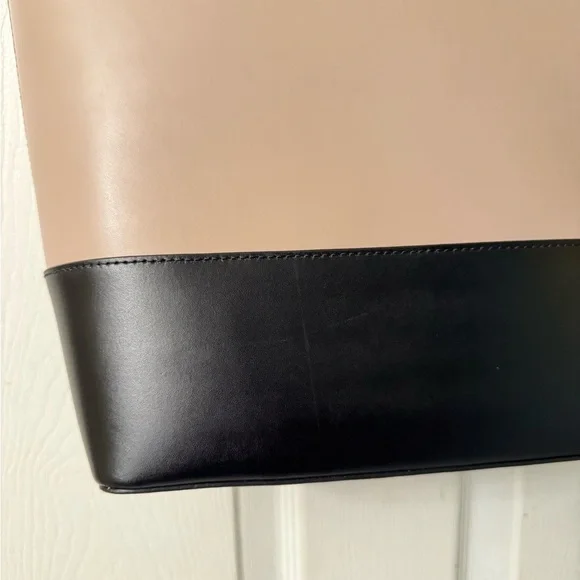 Kate Spade Tan and Black Structured Tote - Picture 9 of 9